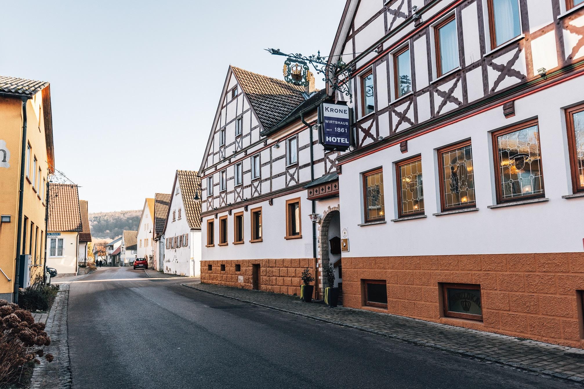 Tauberrettersheim Hotel Krone מראה חיצוני תמונה